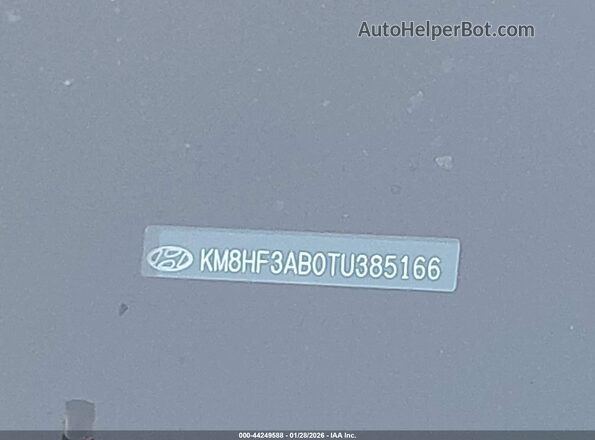 KM8HF3AB0TU385166 2026 HYUNDAI KONA Серый 