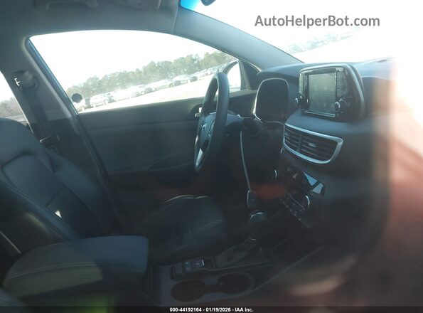 KM8J33AL4MU306487 2021 HYUNDAI TUCSON Blue Front interior view