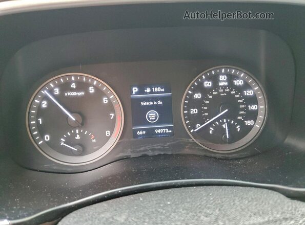 KM8J33AL5LU157568 2020 HYUNDAI TUCSON Серый Вид щитка приборов