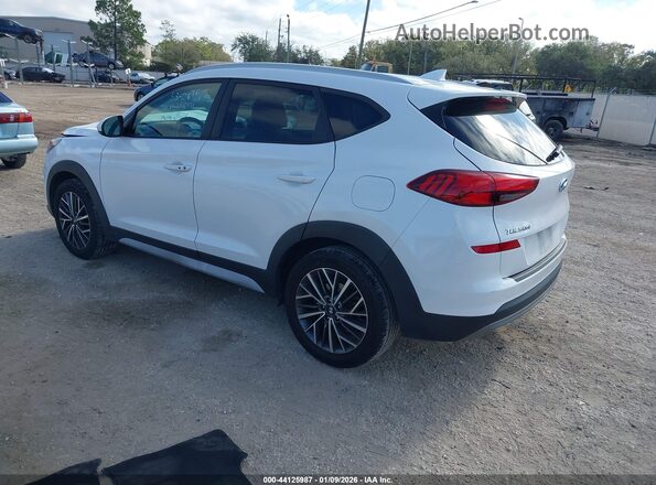 KM8J33AL5MU320270 2021 HYUNDAI TUCSON Белый Задняя левая четверть