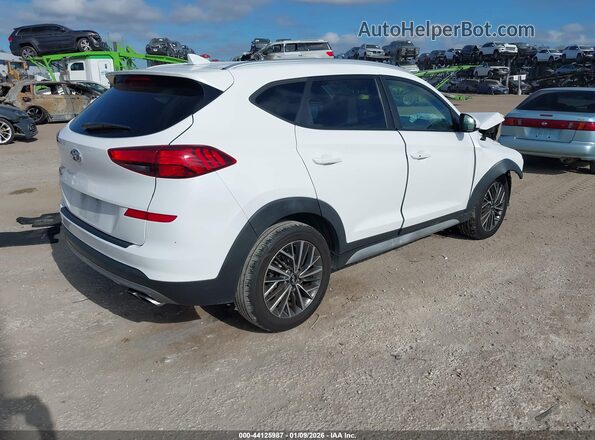KM8J33AL5MU320270 2021 HYUNDAI TUCSON Белый Задняя правая четверть