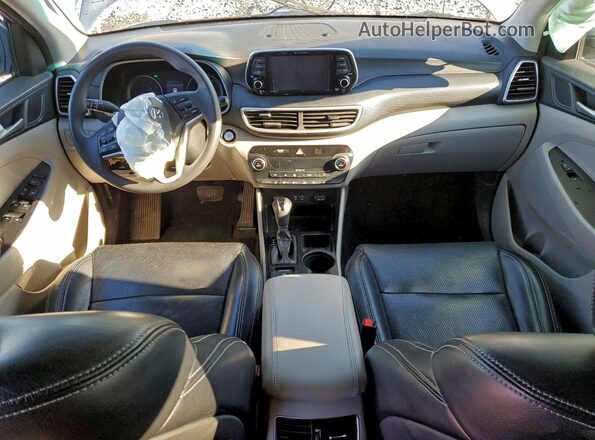 KM8J33ALXMU328364 2021 HYUNDAI TUCSON Silver Dashboard view