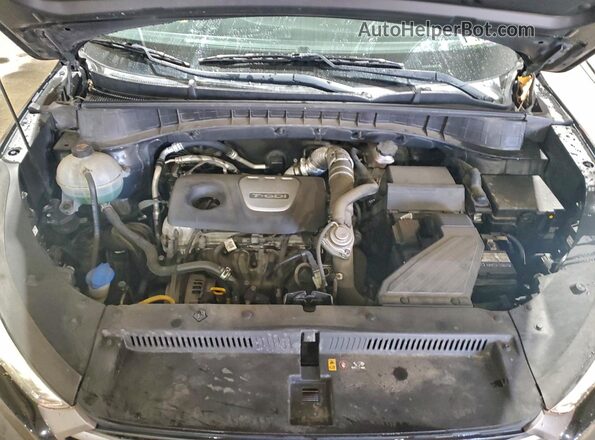 KM8J3CA22GU075438 2016 HYUNDAI TUCSON Черный Вид подкапотного пространства