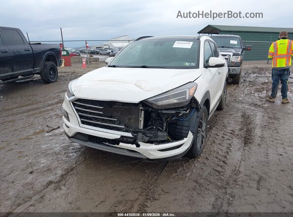 KM8J3CAL2MU298809 2021 HYUNDAI TUCSON White Front left