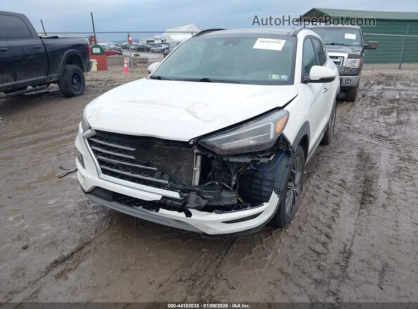 KM8J3CAL2MU298809 2021 HYUNDAI TUCSON White Front view