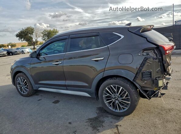 KM8J3CAL3LU152773 2020 HYUNDAI TUCSON Коричневый Задняя левая четверть