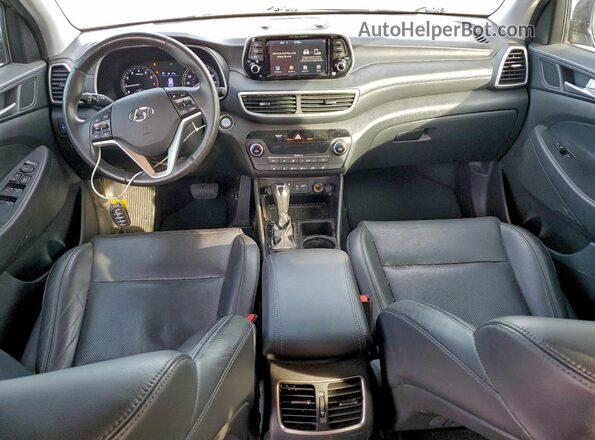 KM8J3CAL3LU152773 2020 HYUNDAI TUCSON Коричневый Вид панели приборов