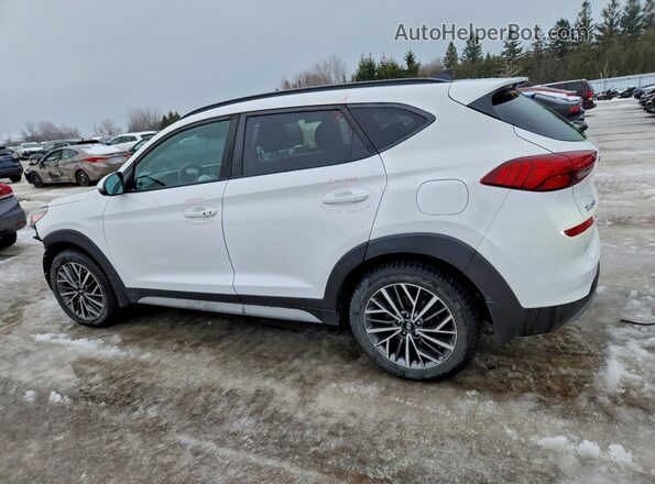 KM8J3CAL4KU905550 2019 HYUNDAI TUCSON White Trasero izquierdo