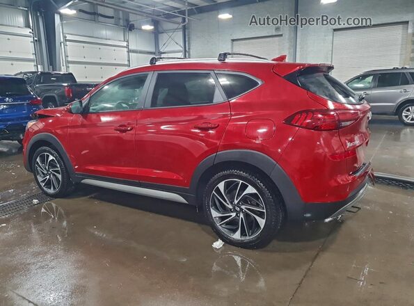 KM8J3CAL5MU330099 2021 HYUNDAI TUCSON Red Tył lewy