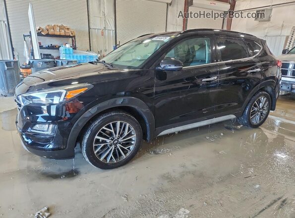 KM8J3CAL7LU177708 2020 HYUNDAI TUCSON Черный Передняя левая четверть