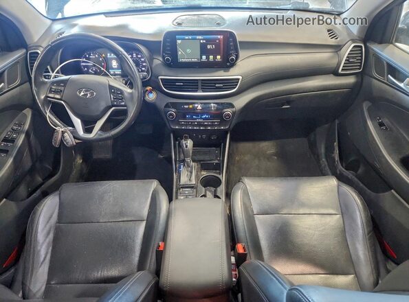 KM8J3CAL7LU177708 2020 HYUNDAI TUCSON Черный Вид панели приборов