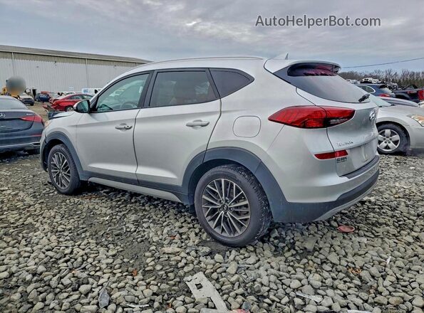 KM8J3CAL9KU904166 2019 HYUNDAI TUCSON Серебряный Задняя левая четверть