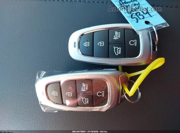 KM8JCCD12RU185556 2024 HYUNDAI TUCSON HYBRID Серый Вид панели приборов