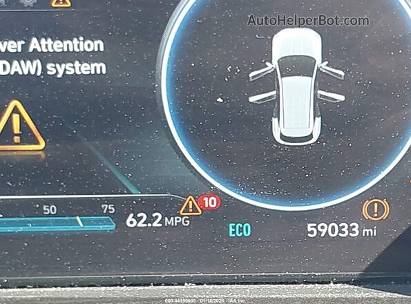 KM8JFCA14NU039469 2022 HYUNDAI TUCSON HYBRID Черный 