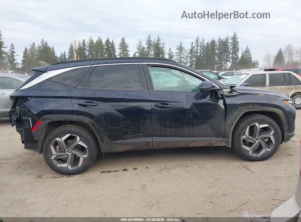 KM8JFCA18NU024795 2022 HYUNDAI TUCSON HYBRID Blue Widok wnętrza 360 stopni