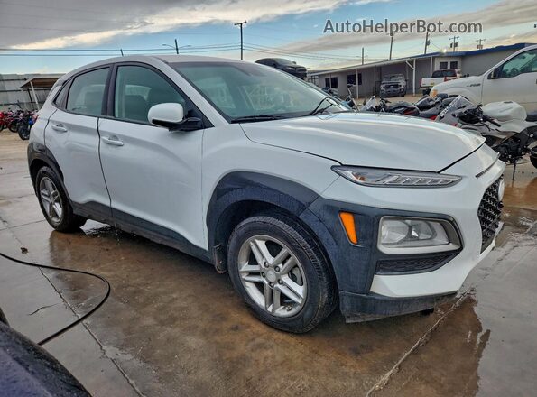 KM8K12AA0LU583879 2020 HYUNDAI KONA Белый Передняя правая четверть