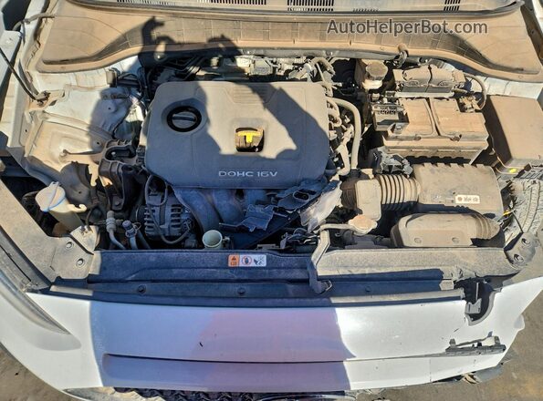 KM8K12AA0LU583879 2020 HYUNDAI KONA Белый Вид задней части салона