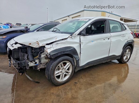 KM8K12AA0LU583879 2020 HYUNDAI KONA Белый Передняя левая четверть