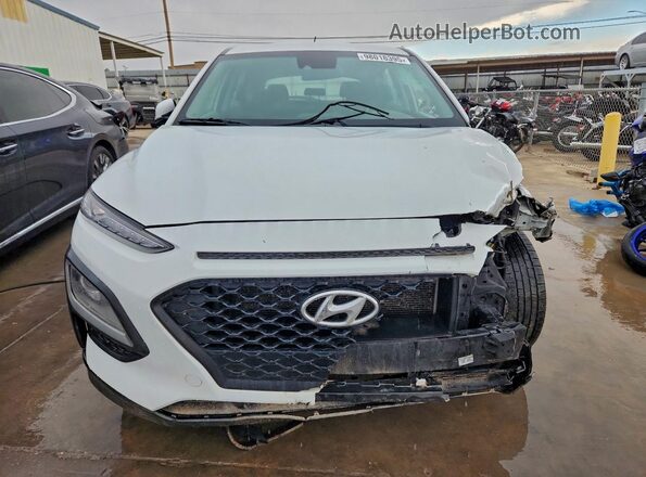 KM8K12AA0LU583879 2020 HYUNDAI KONA Белый Вид спереди