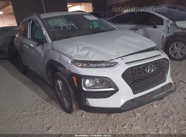 KM8K22AA4LU489405 2020 HYUNDAI KONA Белый Передняя правая четверть