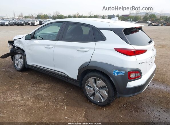 KM8K33AG3MU111441 2021 HYUNDAI KONA ELECTRIC Белый Задняя левая четверть