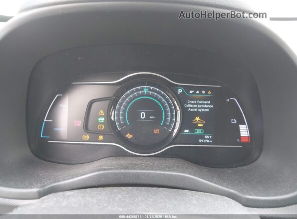 KM8K33AG3MU111441 2021 HYUNDAI KONA ELECTRIC Белый Вид задних сидений