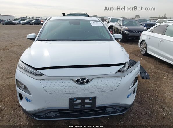 KM8K33AG3MU111441 2021 HYUNDAI KONA ELECTRIC Белый Вид щитка приборов