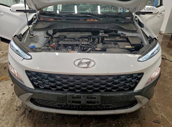 KM8K3CAB6NU761774 2022 HYUNDAI KONA Белый Вид подкапотного пространства