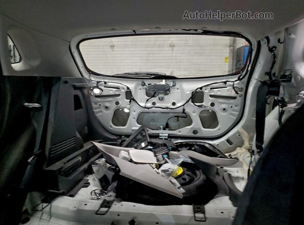 KM8K3CAB6NU761774 2022 HYUNDAI KONA Белый Вид задних сидений