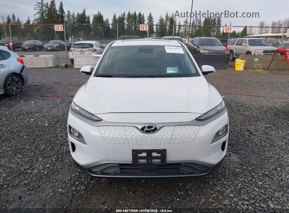 KM8K53AG3LU064503 2020 HYUNDAI KONA ELECTRIC Gray Widok zestawu wskaźników