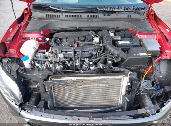 KM8K5CA38NU900659 2022 HYUNDAI KONA Красный Вид сзади