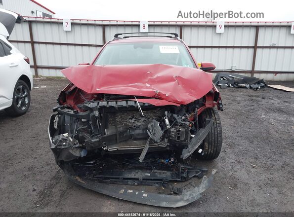 KM8K6CAB0NU908422 2022 HYUNDAI KONA Красный Вид задней части салона