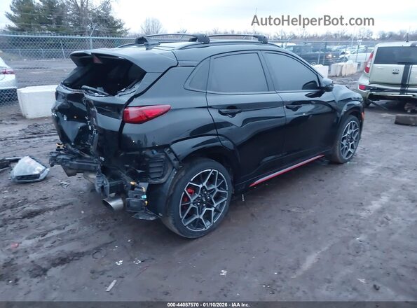 KM8KH3AC2PU007865 2023 HYUNDAI KONA N Black Trasero derecho