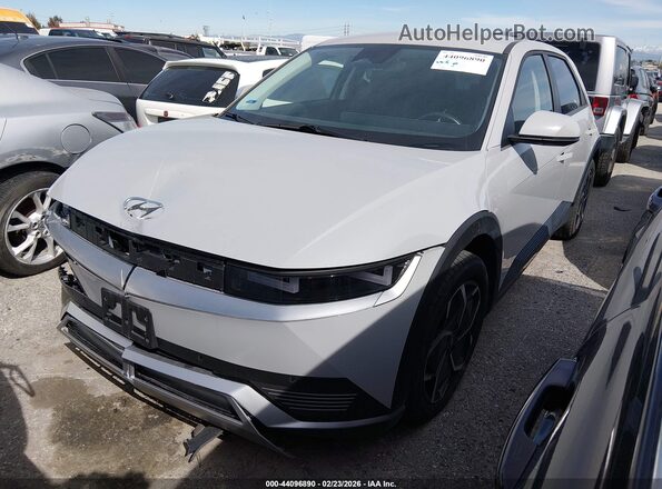 KM8KNDAF1NU093322 2022 HYUNDAI IONIQ 5 Серый Передняя левая четверть