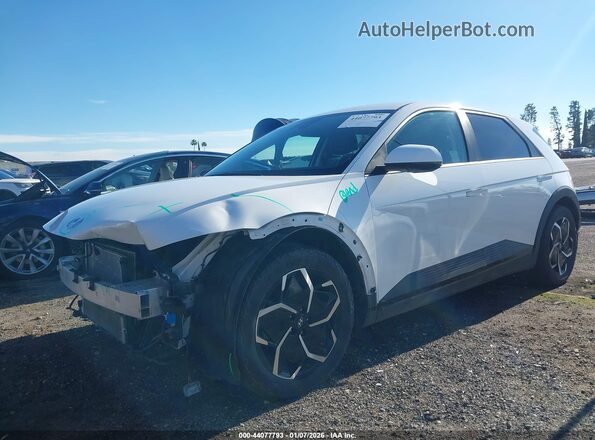 KM8KNDAF6PU189417 2023 HYUNDAI IONIQ 5 Белый Передняя левая четверть