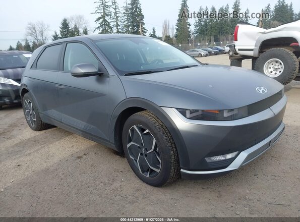 KM8KNDAF8PU142924 2023 HYUNDAI IONIQ 5 Серый Передняя правая четверть
