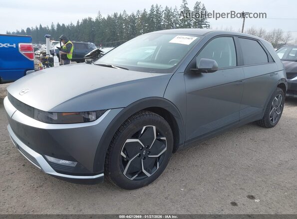 KM8KNDAF8PU142924 2023 HYUNDAI IONIQ 5 Серый Передняя левая четверть
