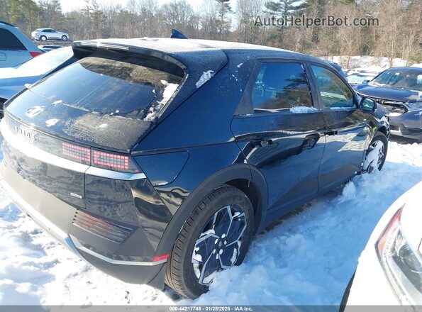 KM8KNDDF6RU246133 2024 HYUNDAI IONIQ 5 Черный Задняя правая четверть