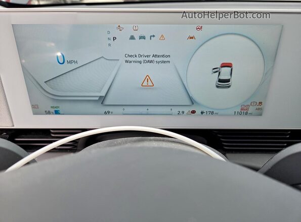 KM8KNDDFXRU299630 2024 HYUNDAI IONIQ Серый Вид щитка приборов