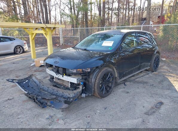 KM8KRDAF3NU076851 2022 HYUNDAI IONIQ 5 Черный Передняя левая четверть