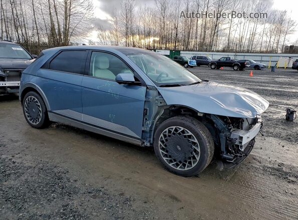 KM8KRDDFXRU333621 2024 HYUNDAI IONIQ Синий Передняя правая четверть