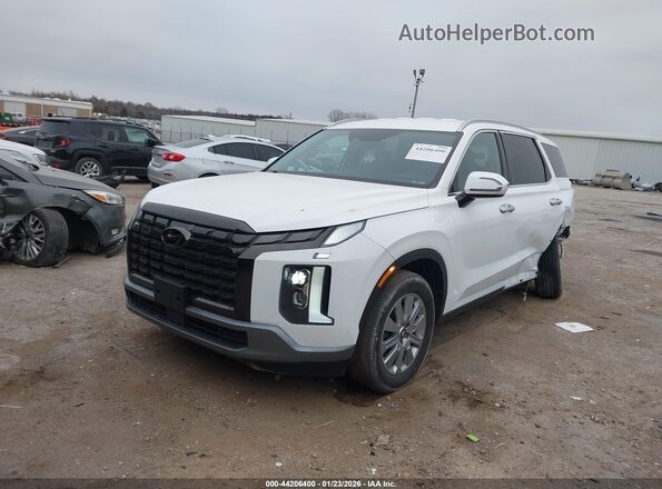 KM8R24GE8RU714647 2024 HYUNDAI PALISADE Белый Передняя левая четверть