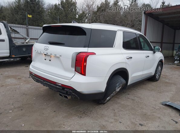KM8R24GE8RU714647 2024 HYUNDAI PALISADE Белый Задняя правая четверть
