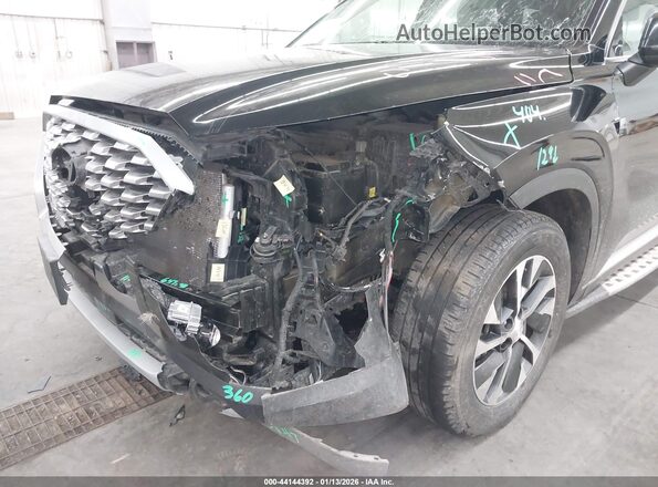 KM8R2DHE8MU214737 2021 HYUNDAI PALISADE Черный Вид спереди