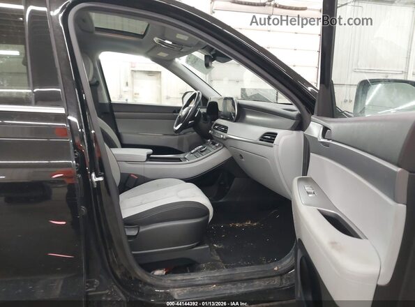 KM8R2DHE8MU214737 2021 HYUNDAI PALISADE Черный Вид салона спереди