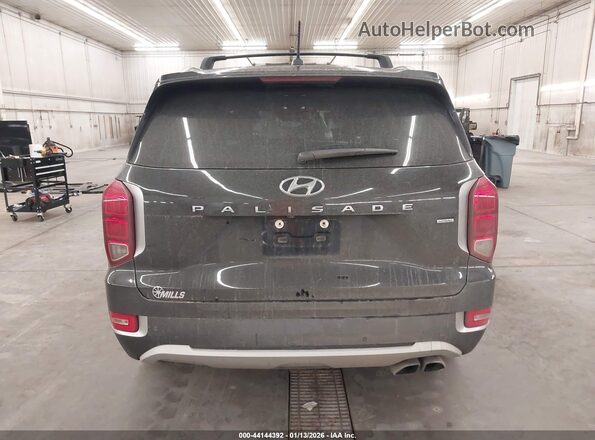 KM8R2DHE8MU214737 2021 HYUNDAI PALISADE Черный 