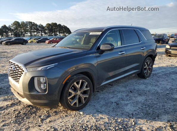 KM8R3DHE0LU154853 2020 HYUNDAI PALISADE Gray Vista tres cuartos delantera izquierda