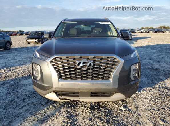 KM8R3DHE0LU154853 2020 HYUNDAI PALISADE Gray Vista frontal