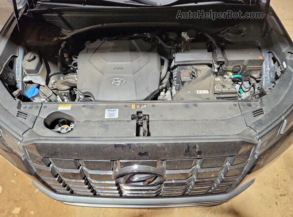 KM8R44GE9RU700573 2024 HYUNDAI PALISADE Серый Вид задней части салона