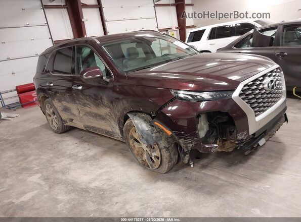KM8R44HE4NU399025 2022 HYUNDAI PALISADE Фиолетовый Передняя правая четверть